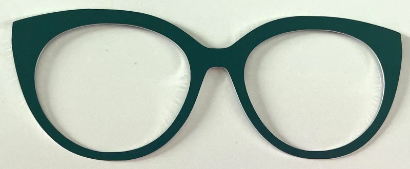 Zuri Topper; metal; forest green