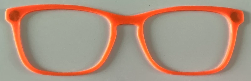 Larkin Topper; bright orange