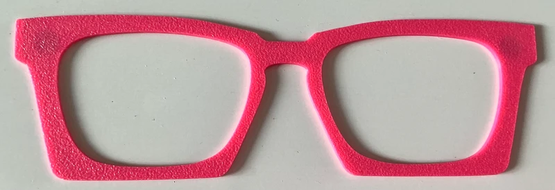 Casper Case Topper; blank; hot pink