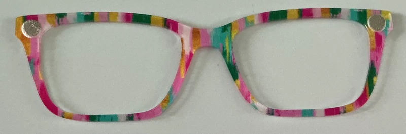 Larkin Topper; multicolored paint strokes