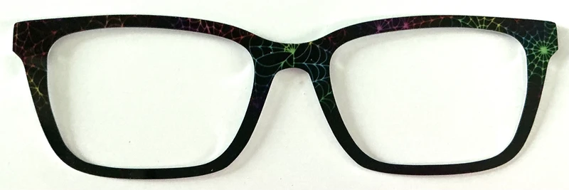 Larkin Topper; metal; rainbow spiderweb split