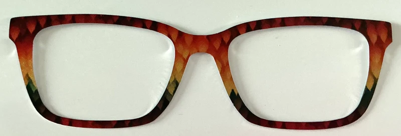 Larkin Topper; metal; rainbow feathers