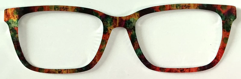 Larkin Topper; metal; fall tone splotches