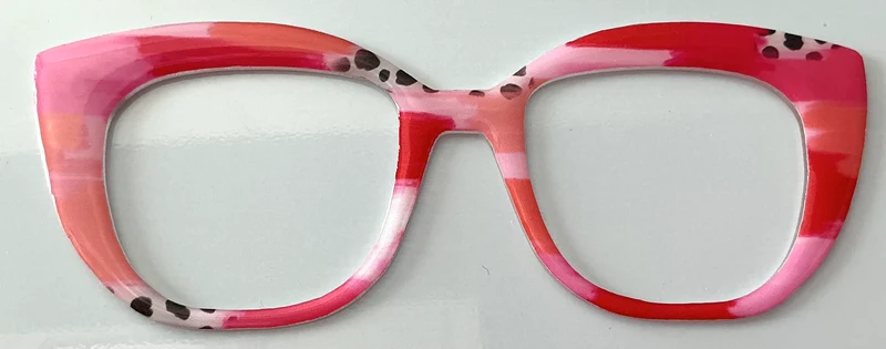Murphy Topper; hybrid; pink and red stripes
