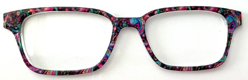 Finley Topper; gemstone paisley