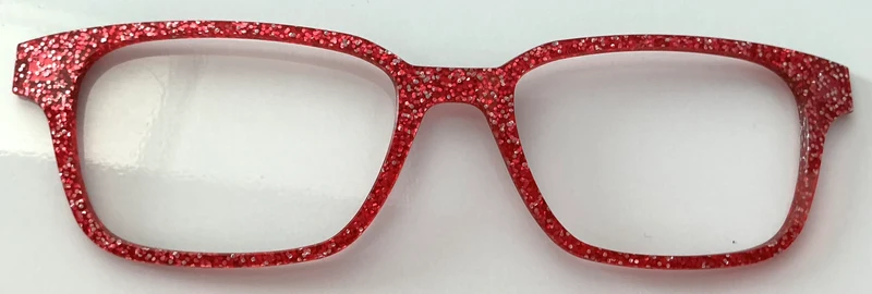 PAIR Finley Topper; red sparkle