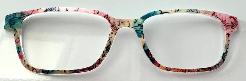 PAIR Finley Topper; music notes
