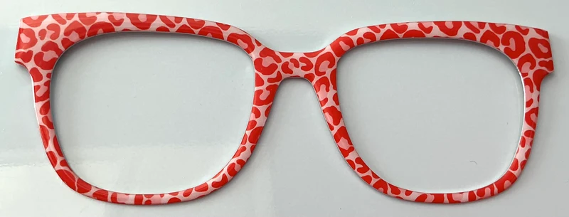 Murphy Topper; Lea’s Metal Treasures; RESINED; Valentines Leopard