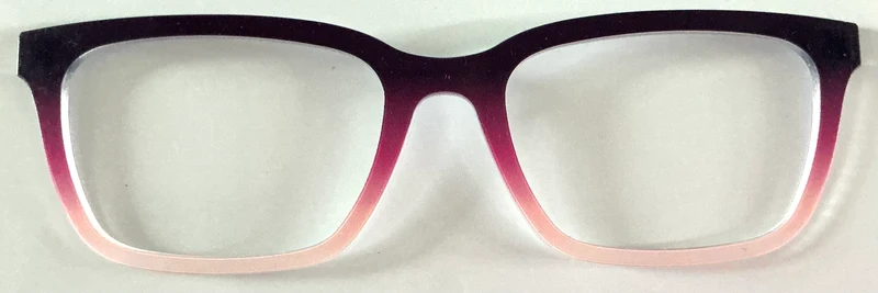 PAIR Larkin Topper; black to pink gradient