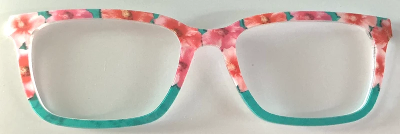 PAIR Larkin Topper; Hibiscus flowers