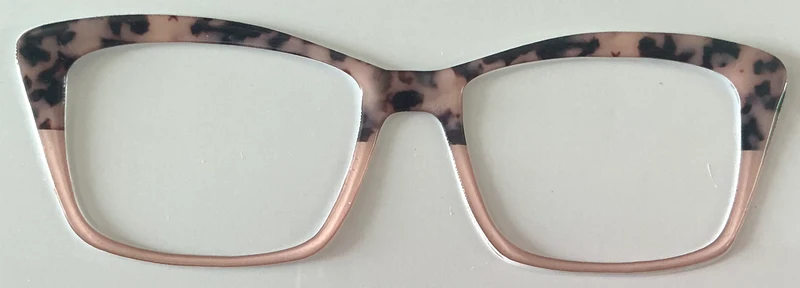 Kirby Topper; hybrid; tort/rose gold split