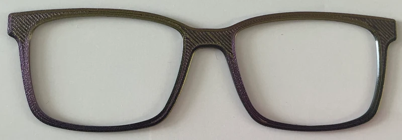 Kirby Topper; blank; purple/gold tone