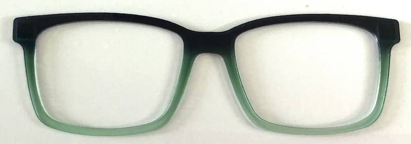 Kirby Topper; black to green gradient