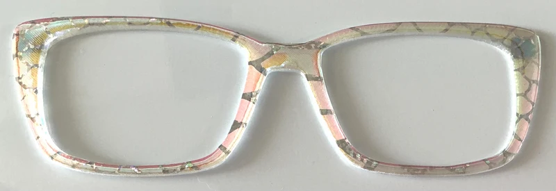 Kirby Topper; iridescent crackle