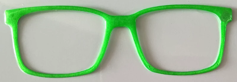 Kirby Topper; neon green