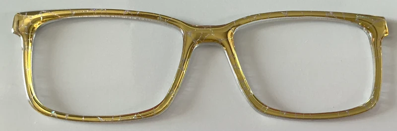 Kirby Topper; gold crackle