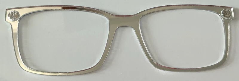 Kirby Topper; silver mirror