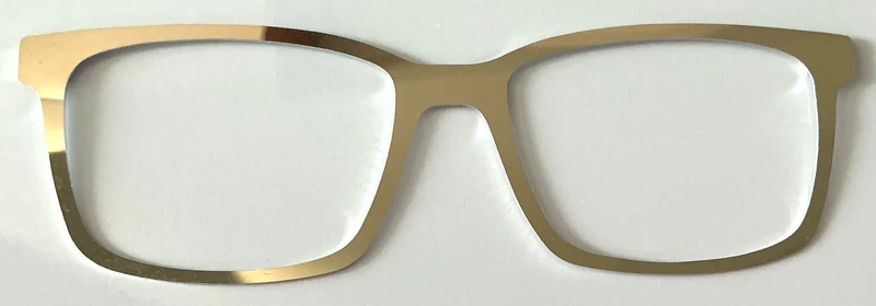Kirby Topper; gold mirror