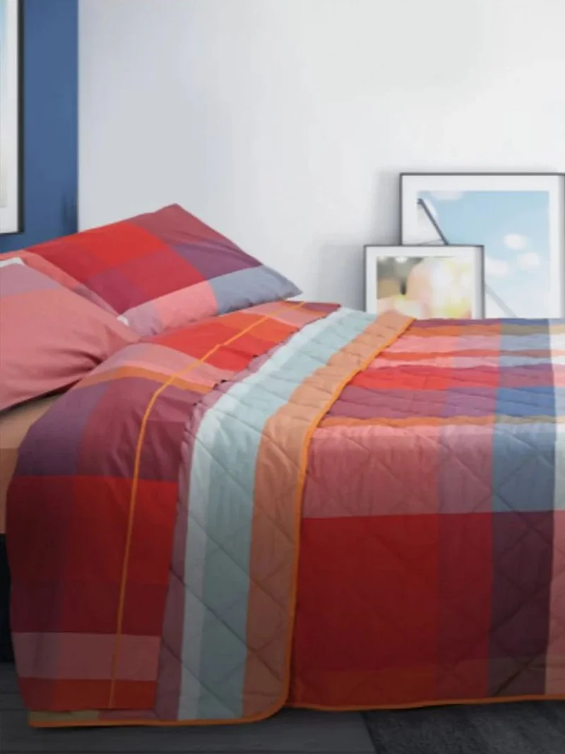 Trapuntino Brighton Daunex – Percalle Cotone 200TC Tinto in Filo
