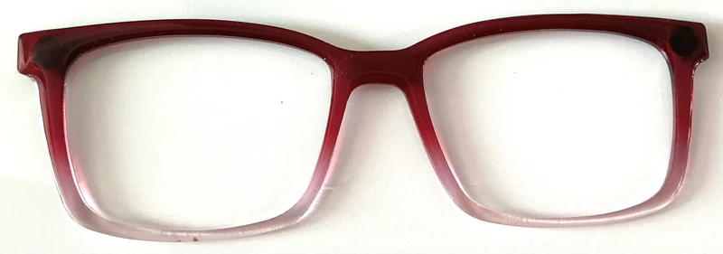 Kirby Topper; Myni, magenta to clear gradient