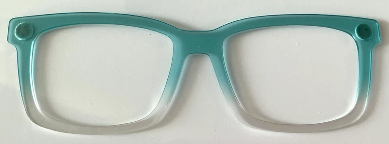 Kirby Topper; Myni, light green to clear gradient