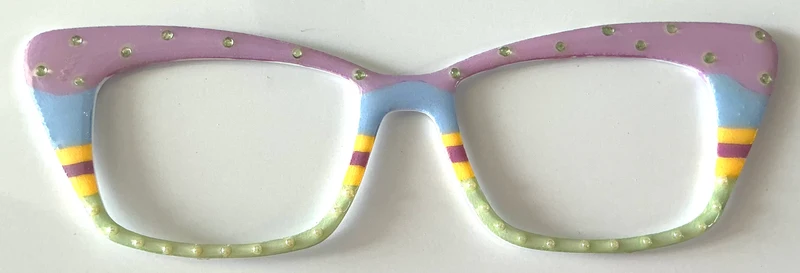 Kirby Topper; stripes with embellishments