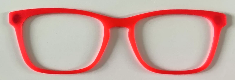 Casper Topper; red/orange