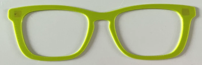 Casper Topper; lime green