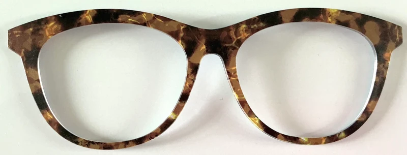 Brook Topper; golden brown faux marble