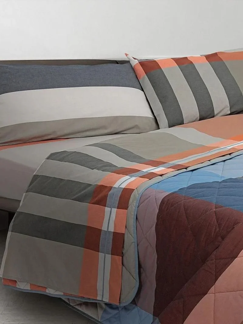Completo Letto Tinto In Filo Liverpool - Daunex