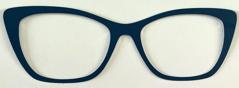 Wanda Topper; metal; navy blue