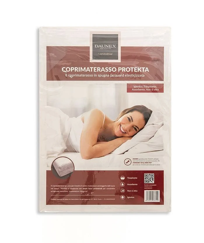 Coprimaterasso In Spugna Jacquard Protekta - Daunex