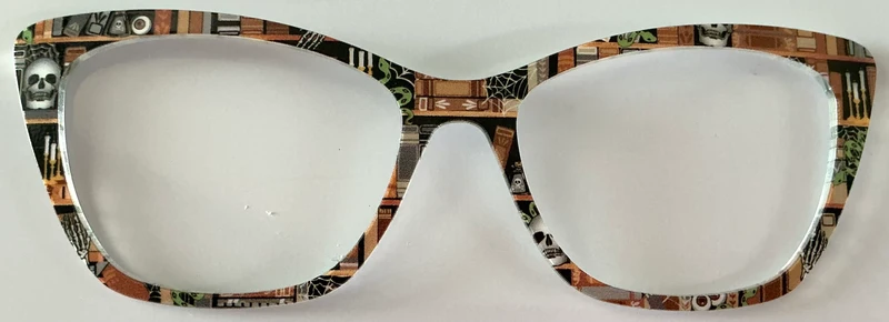 PAIR Wanda Topper; skull library