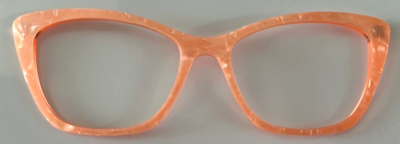 PAIR Premium Wanda Topper; Morganite Pearl Marble