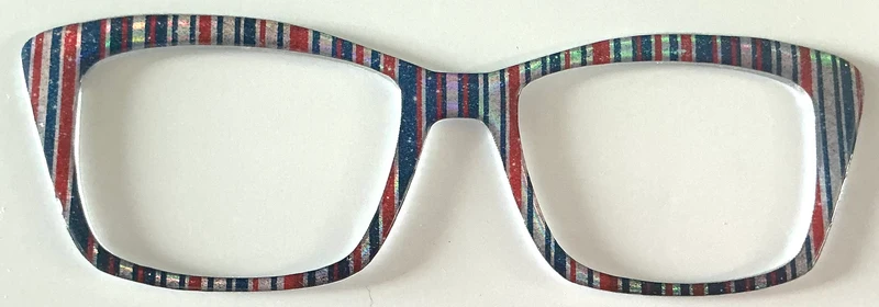 Kirby Topper; hybrid; red,silver,blue vertical stripes
