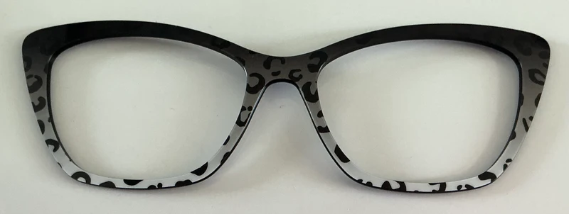 PAIR Wanda Topper, Black Cheetah