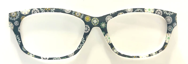 Addison Topper; turquoise geometric shapes