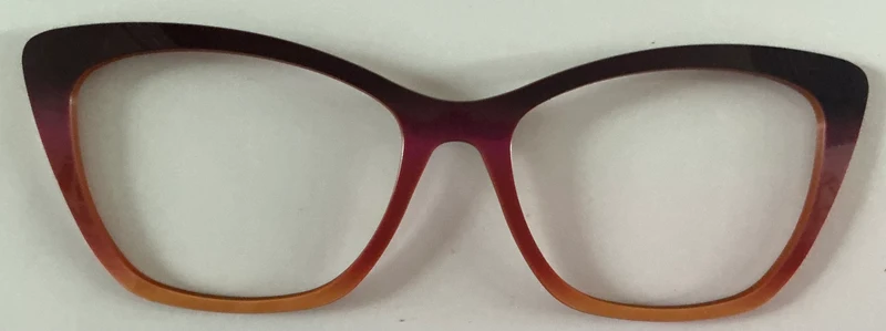 PAIR Wanda Topper; umber to ochre gradient