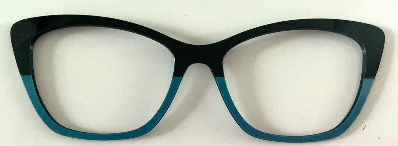 PAIR Wanda Topper; black/blue split