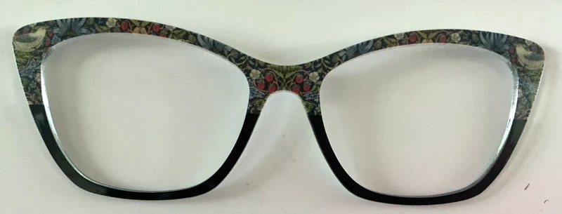 PAIR Premium Wanda Topper; Met Collection; William Morris Strawberry Thief