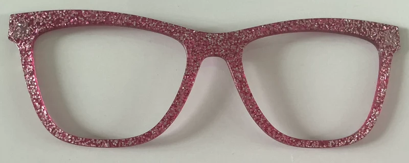 PAIR Harper Topper; pink sparkle