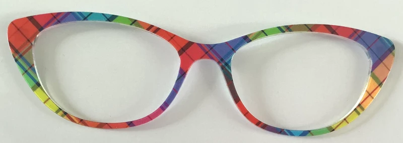 PAIR Ella Topper; vibrant plaid