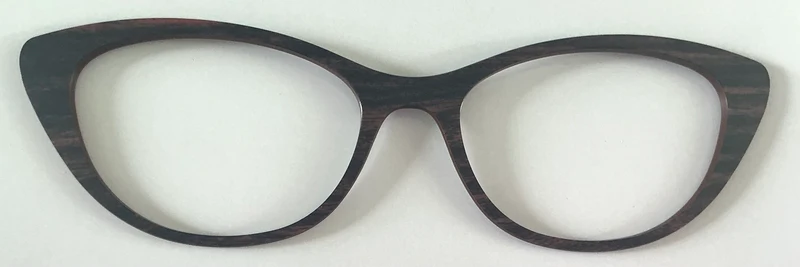 PAIR Ella Topper; deep wood grain