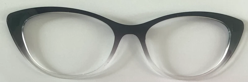 PAIR Ella Topper; Black Crystal Gradient