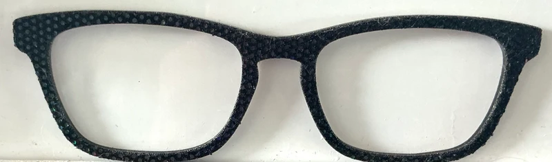 Casper Topper; Laser Nonna; black polka dot fabric