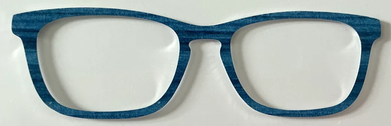 Casper Topper; Lea’s Metal Treasures; blue stripes