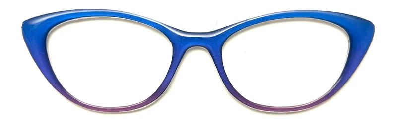 NEW Ella Topper; Framefetti; blue to purple gradient