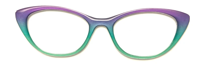 NEW Ella Topper; Framefetti; purple/blue/green gradient