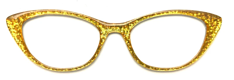 NEW Ella Topper; Framefetti; gold shimmer