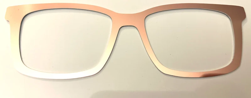 Kirby Topper; metal; rose gold 2